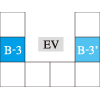 type B-3 平面図